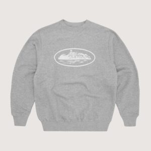 Corteiz OG Alcatraz Sweatshirt Heather Grey
