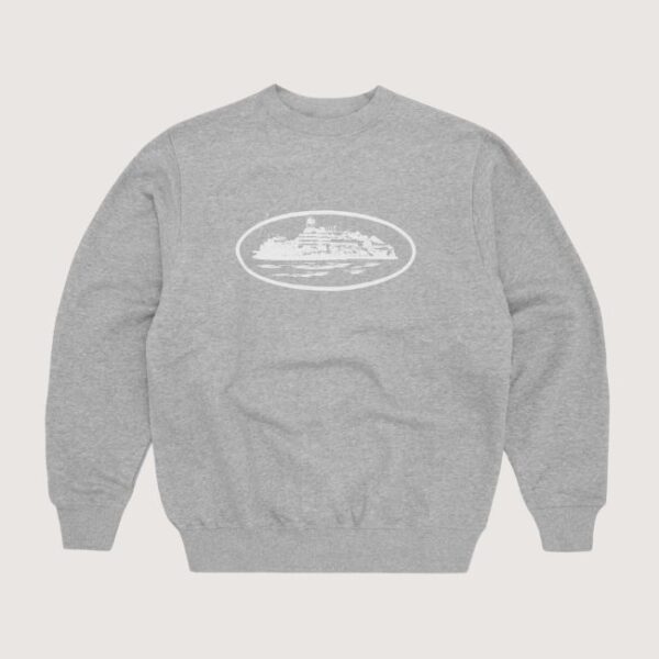 Corteiz OG Alcatraz Sweatshirt Heather Grey