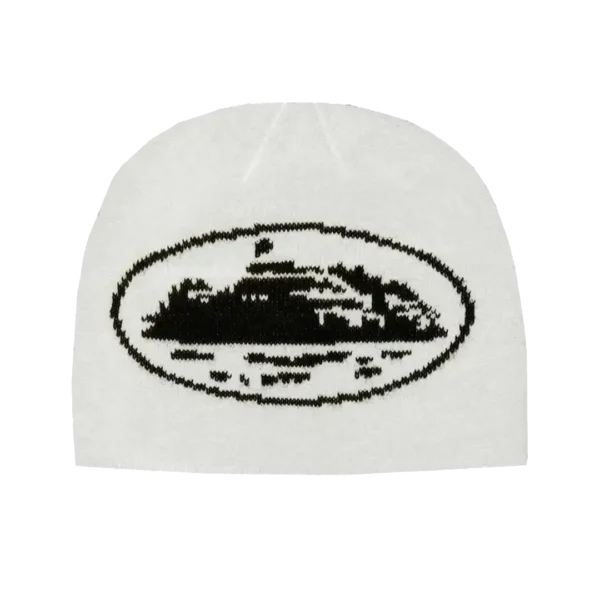 Corteiz Beanie White